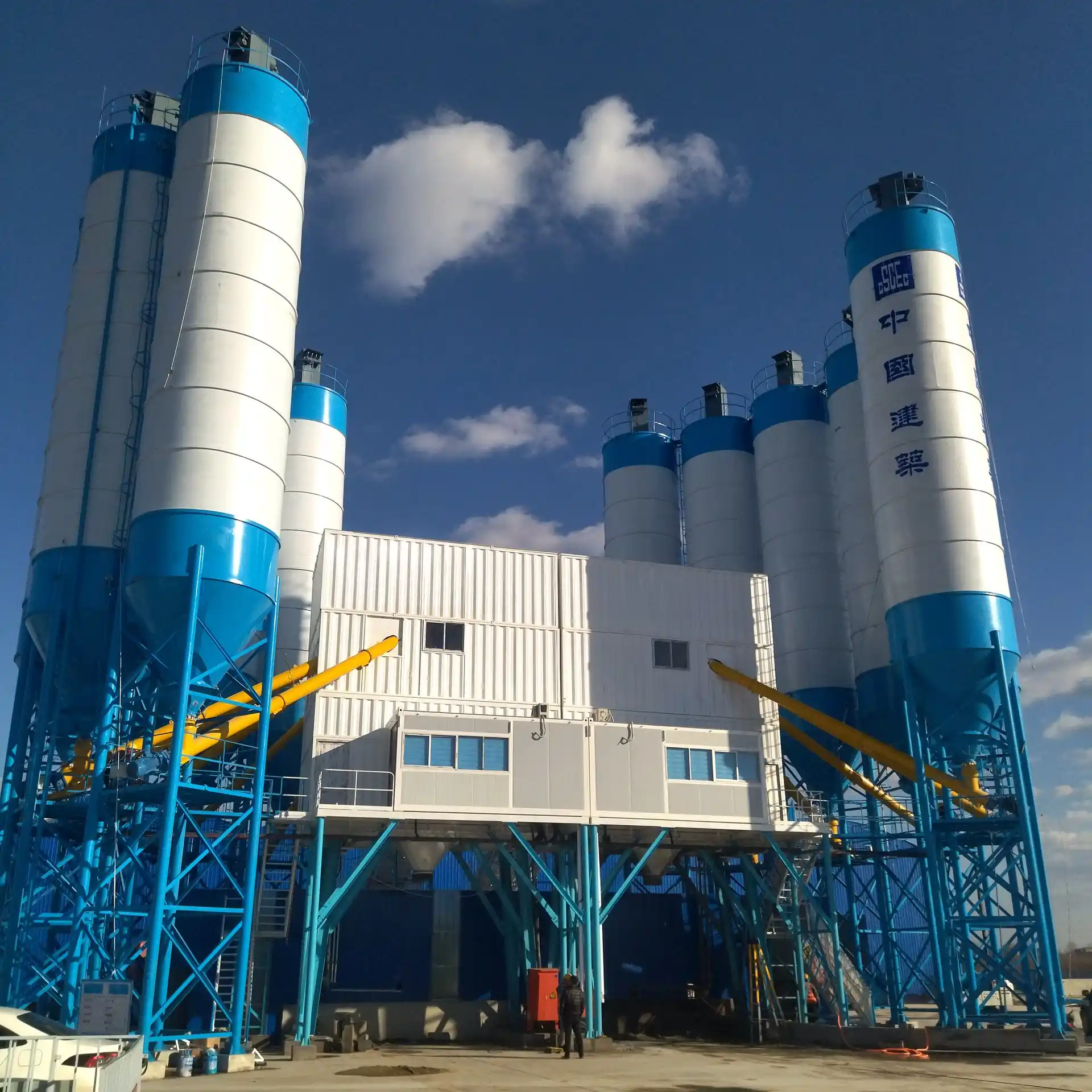 HZS180 Concrete Batching Plant